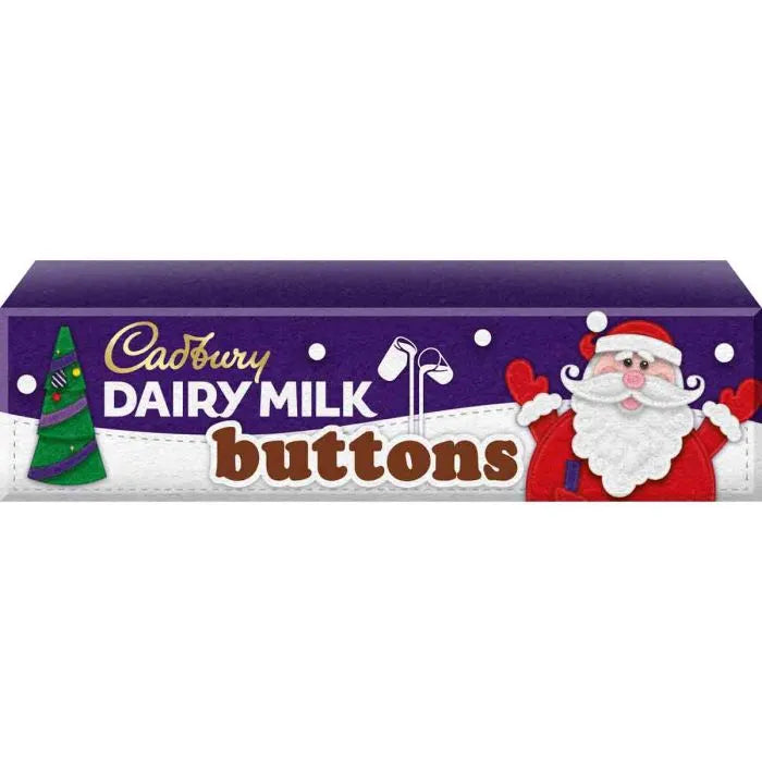 15 x Cadbury Buttons Tube Xmas  - 72GM