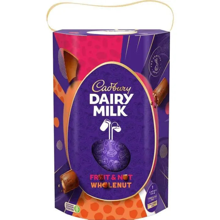 4 x Cadbury Fruit & Nut Special Gesture Egg - 249GM