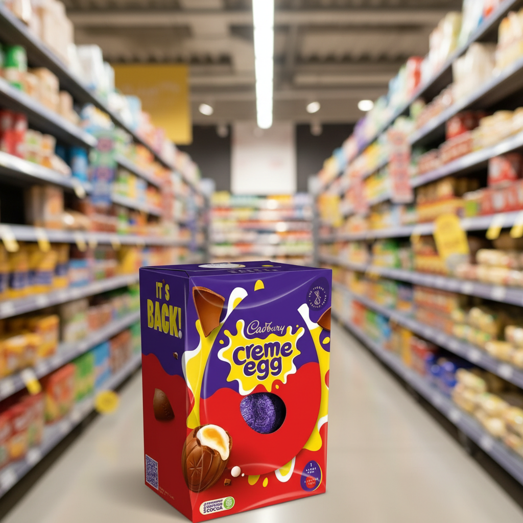 6 x Cadbury Creme Egg Traditional Egg - 195GM