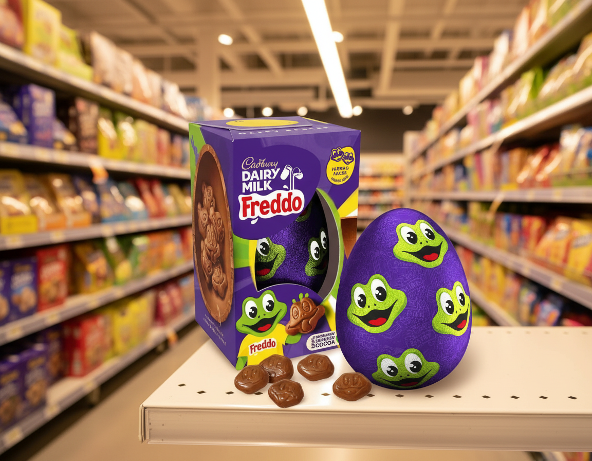 12 x Cadbury Freddo Faces Small Egg - 96GM