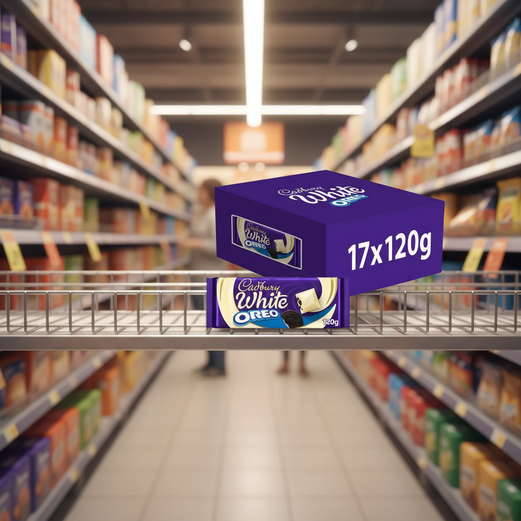 17 x Cadbury Dairy Milk With Oreo Bar - 120GM