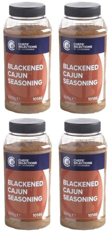 4 x Chef's Kitchen Cajun Seasoning 500G