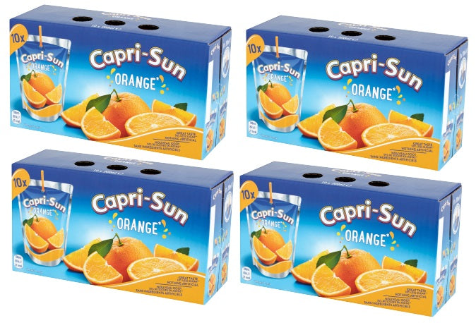 40 x Capri Sun Orange 200Ml (4x10Pk)