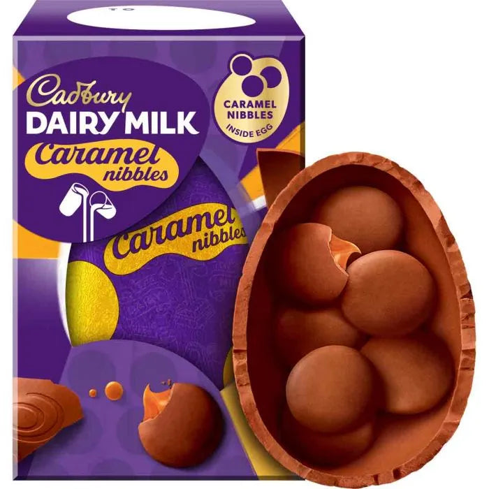 12 x Cadbury Caramel Nibbles Small Egg - 96GM
