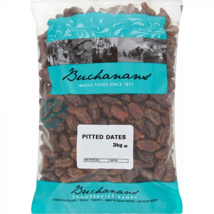 4 x Buchanans Pitted Dates 3Kg