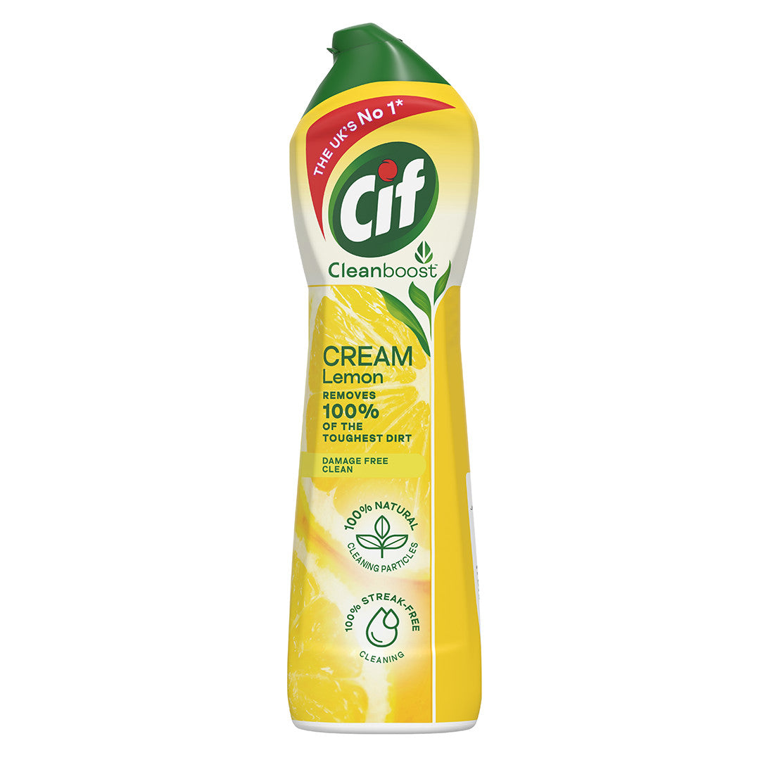 8 x Cif Lemon Cream Cleaner 500 Ml