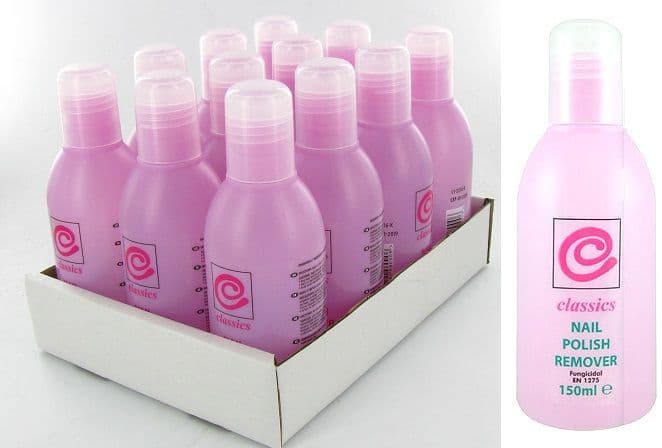 12 x Nail Polish Remover 150Ml