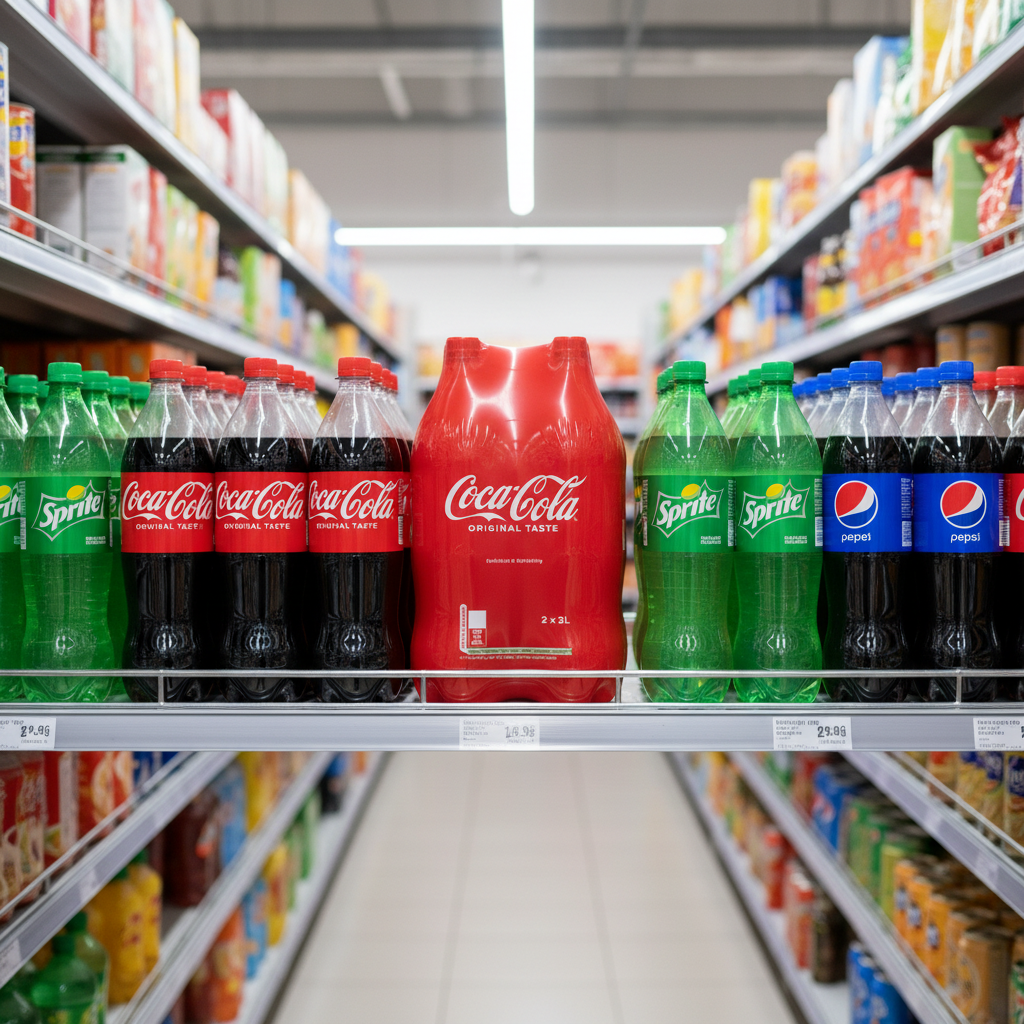3 x Coca-Cola Original Taste 2 X 2L