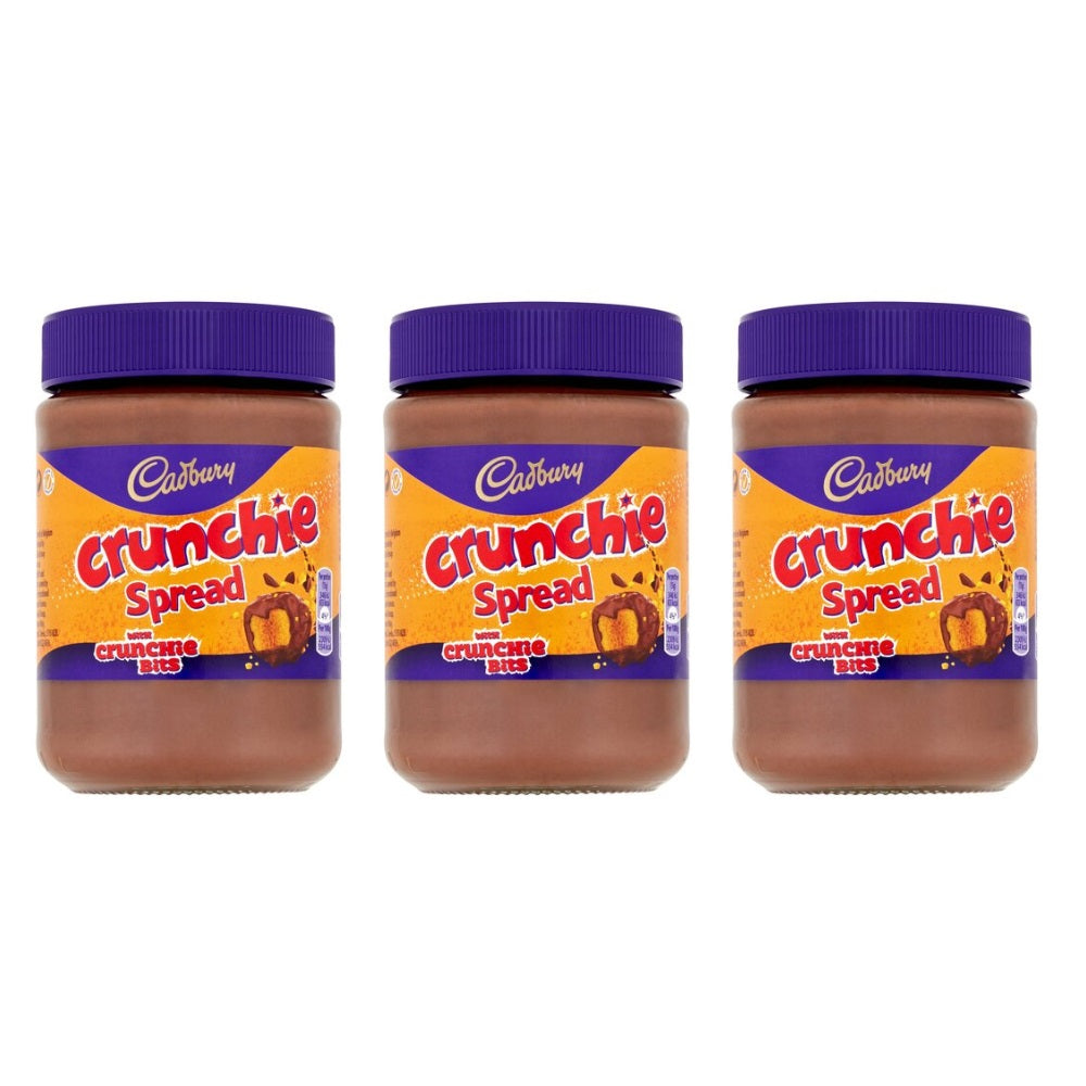 3 x Cadbury Crunchie Chocolate Spread 400G