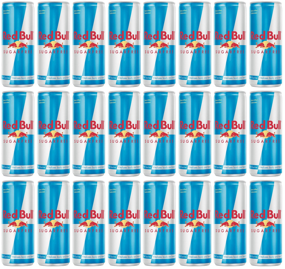 24 x Red Bull Energy Drink Sugar Free - 250ML