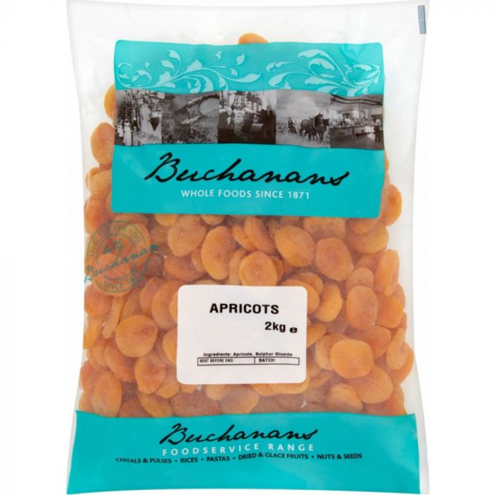 4 x Buchanans Apricots 2Kg