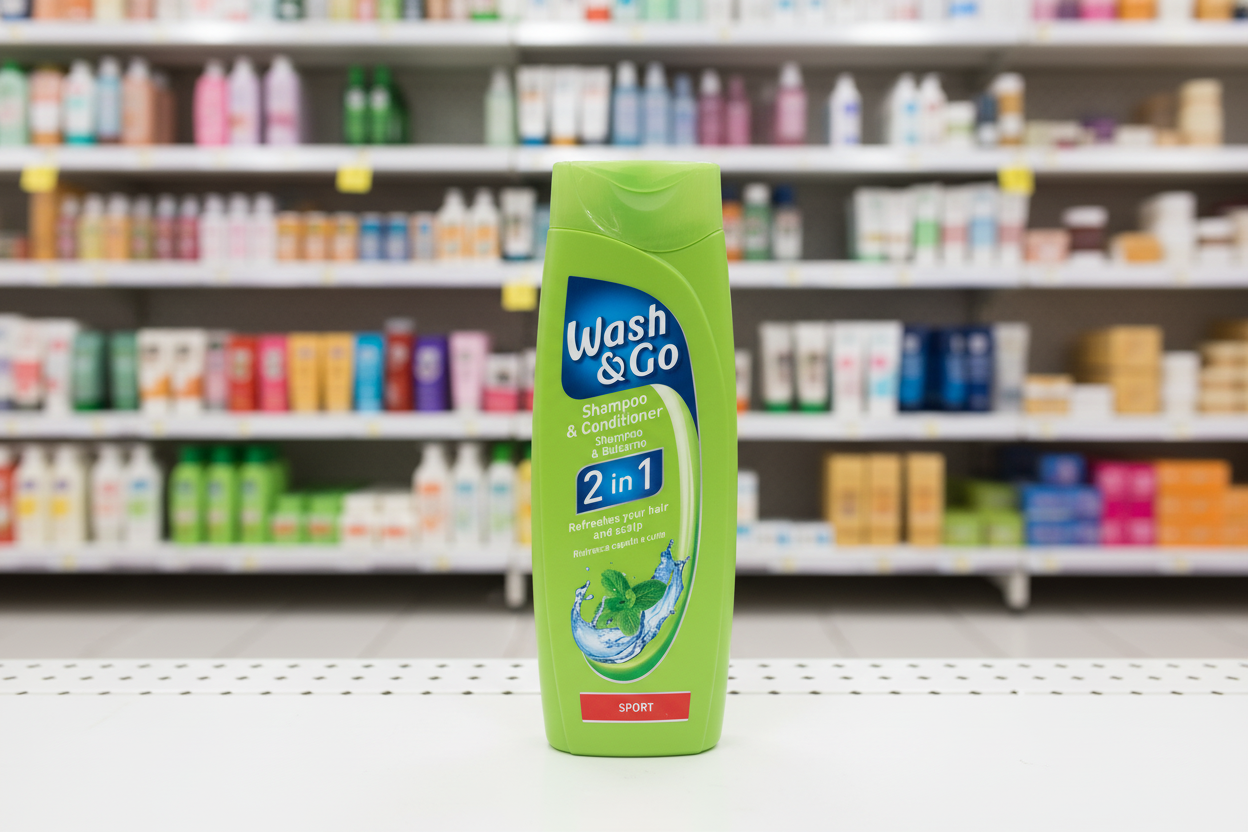 9 x Wash & Go Sport 2 In 1  - 200ML