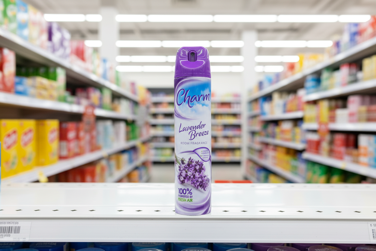 12 x Charm Air Freshener Lavender Breeze - 240ML