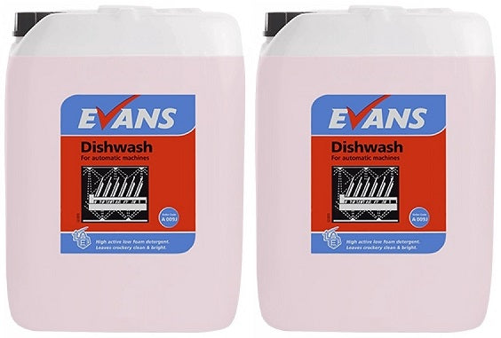 2 x Evans Dishwash