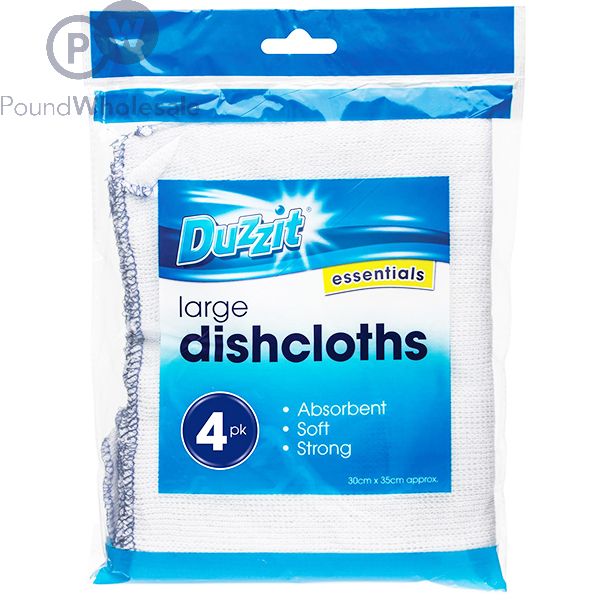 24 x Duzzit Dishcloth - 4 Pack