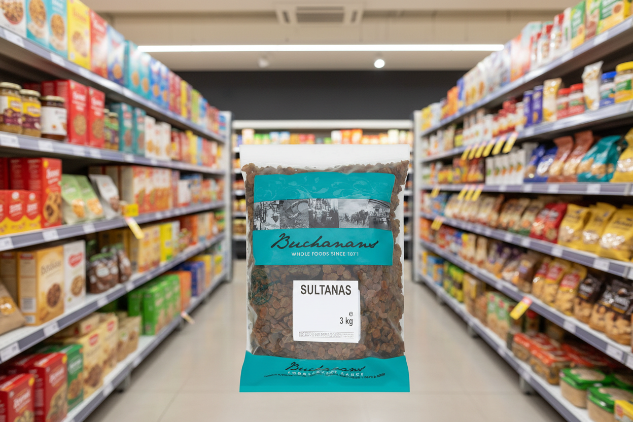 Buchanans Sultanas 3Kg