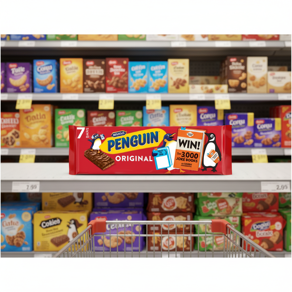 32 X Mcvities Penguin Seasonal Single - 29Gm