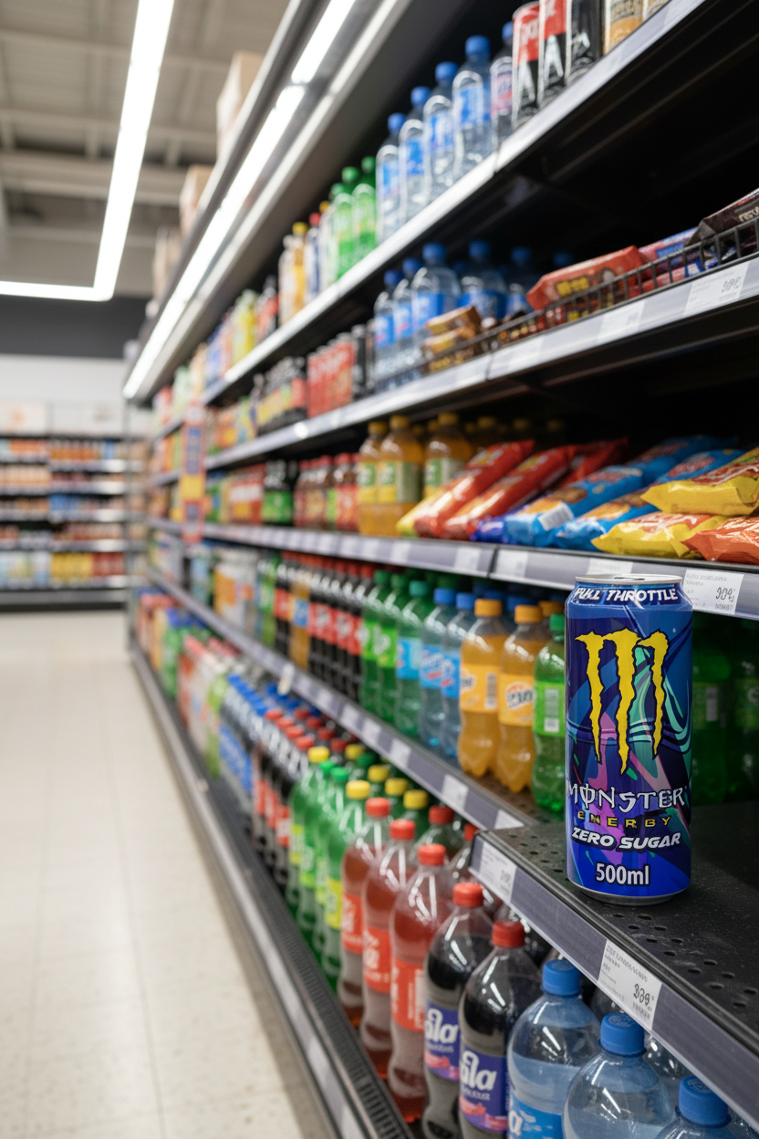 12 x Monster Energy Full Throttle Zero - 500Ml