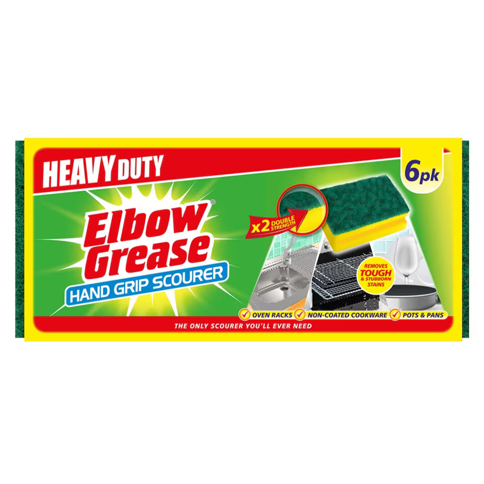 24 X Elbow Grease Scourer - 6 Pack