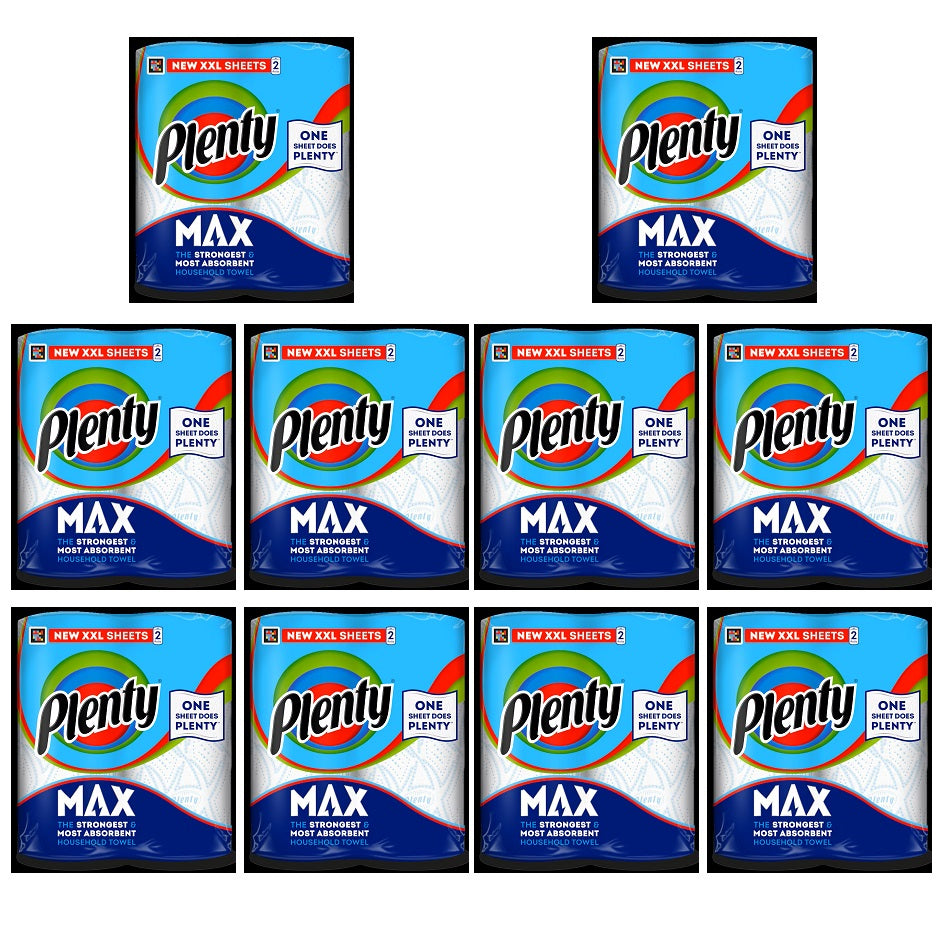 10 X Plenty Max - 2 Pack