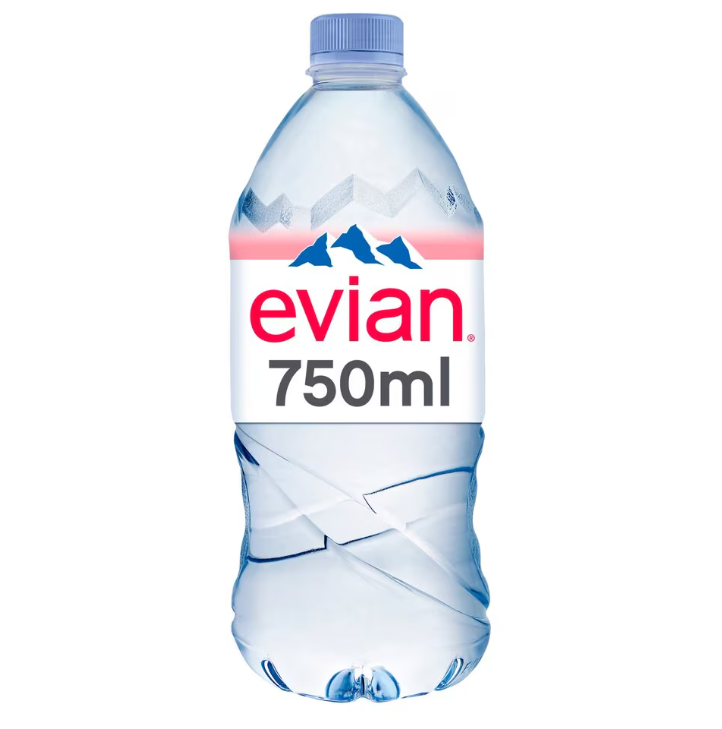 12 x Evian Still 750Ml