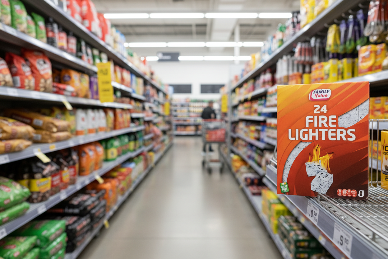 24 x Family Value Firelighter 24Pk