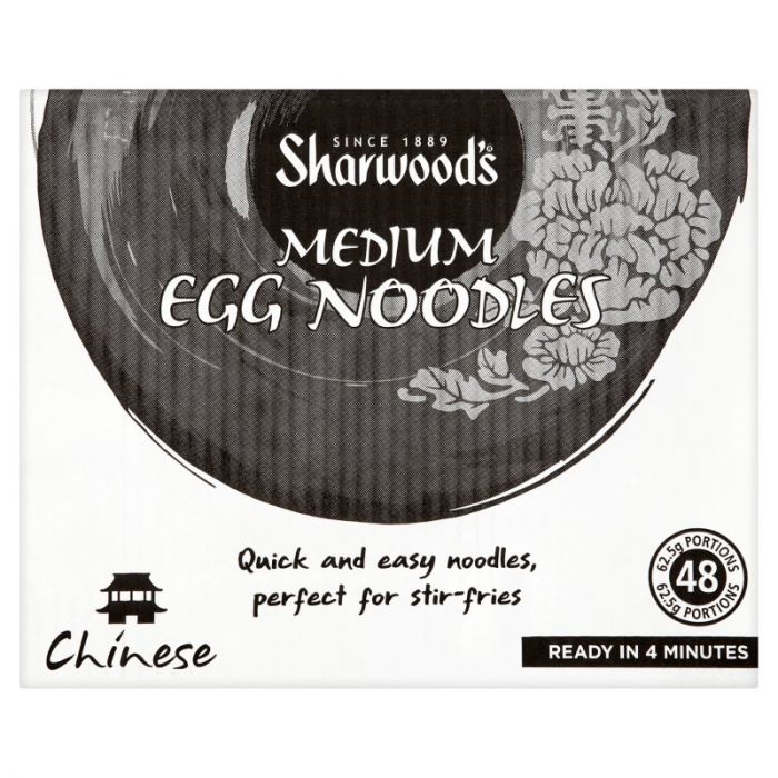 Sharwood's Medium Egg Noodles 3Kg