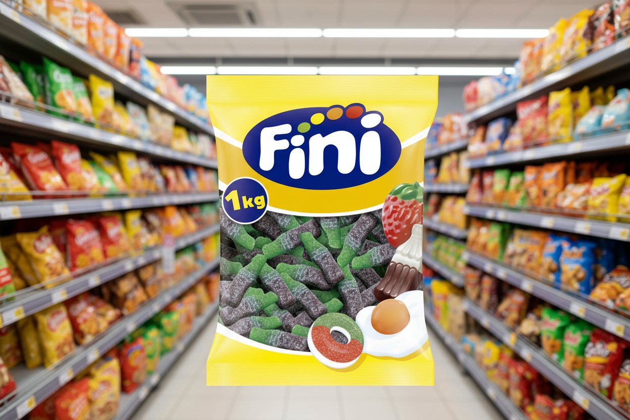 150 x Fini Fizzy Cola Bottle 1Kg