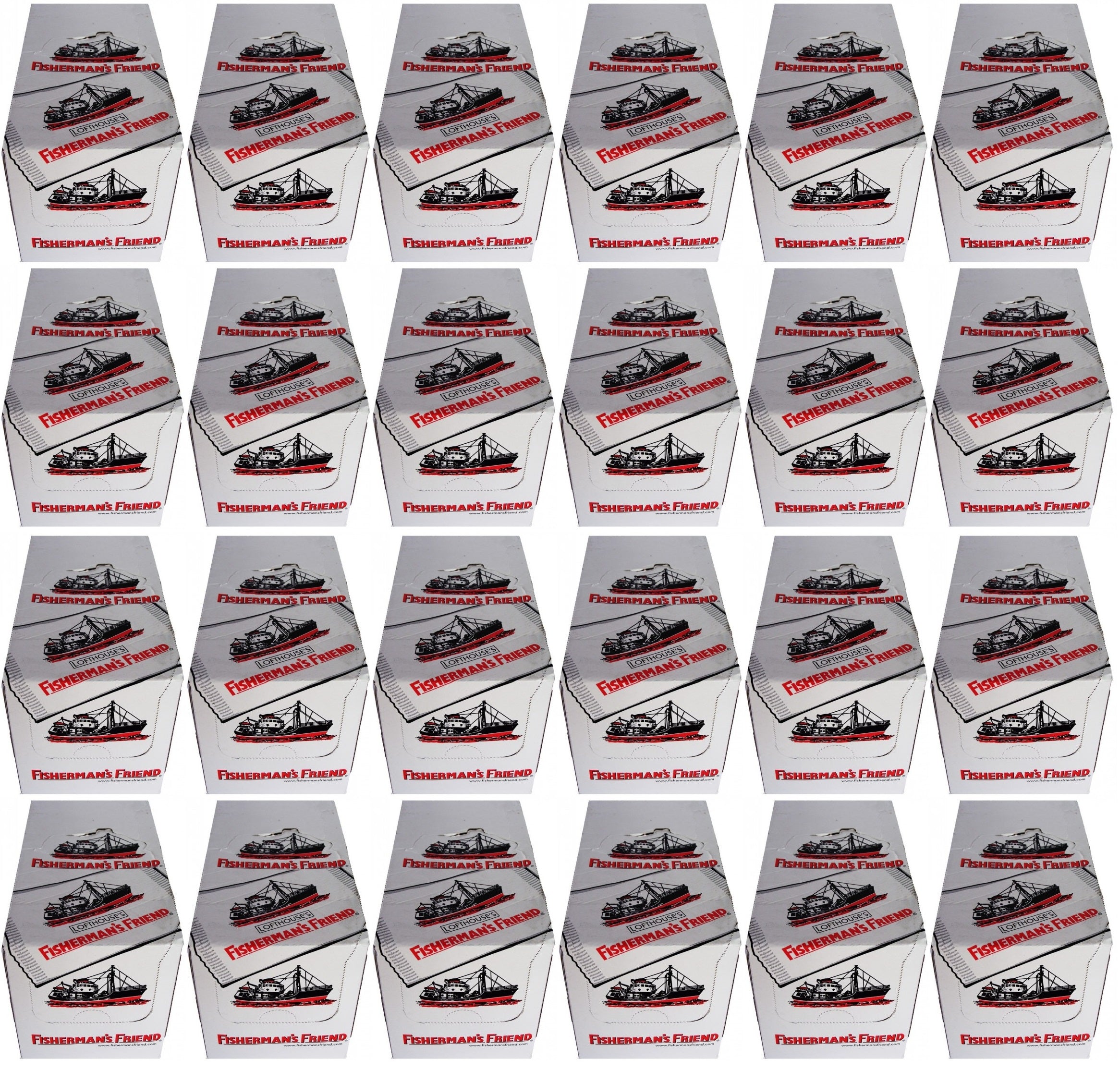 24 x Lofthouse's Fisherman's Friend Original Extra Strong Lozenges 25G