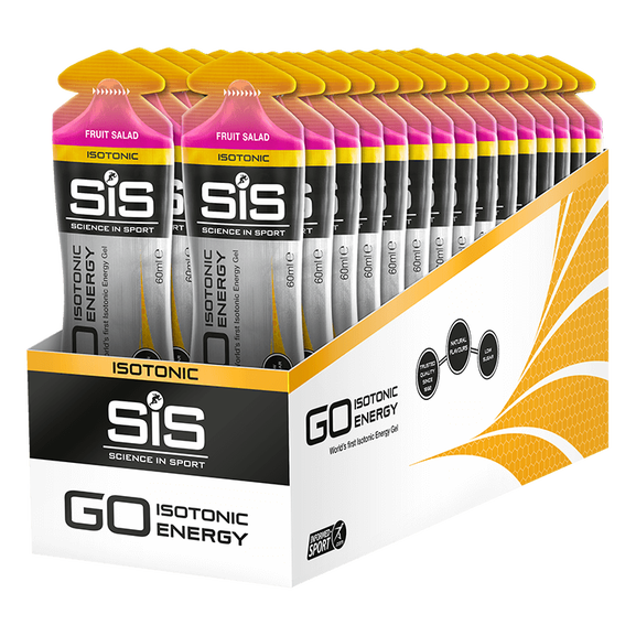 30 x Sis Go Isotonic Gel Fruit Salad 60Ml