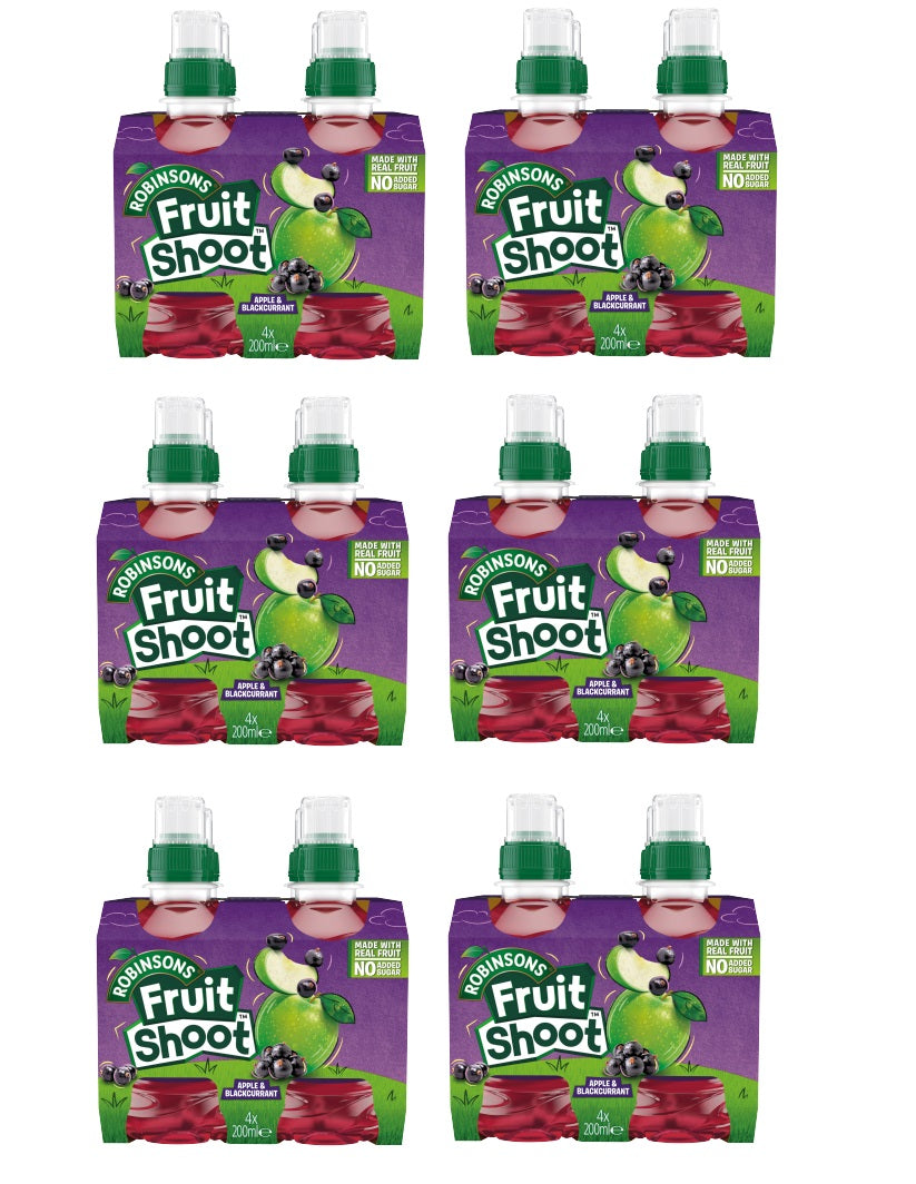 24 x Fruit Shoot Pack Apple & Blackcurrant 200ml