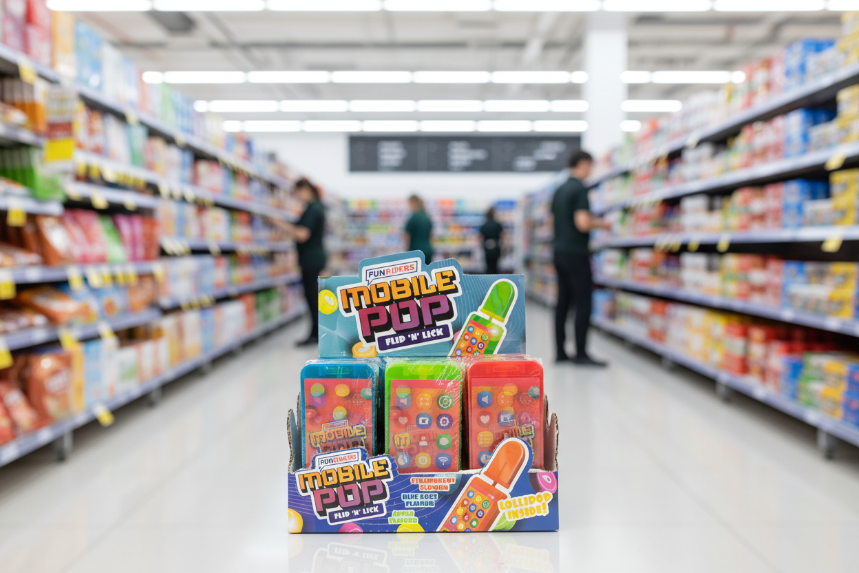 12 x Funriders Mobile Pop - 30GM