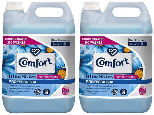 2 x Comfort Concentrate Professional Original 200 Washes 5L