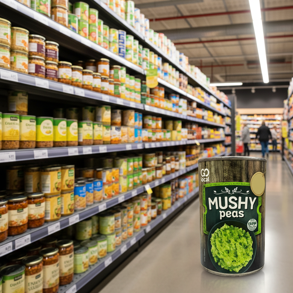 12 X Go Local Mushy Peas - 400G