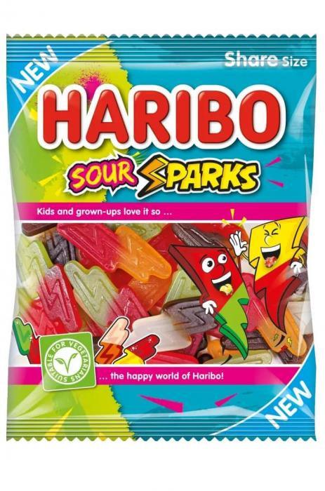 30 x Haribo Sour Sparks 140G