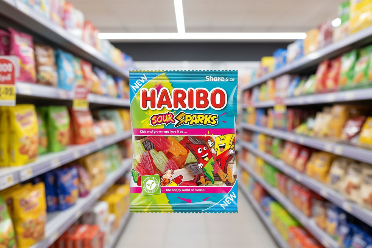 30 x Haribo Sour Sparks 140G