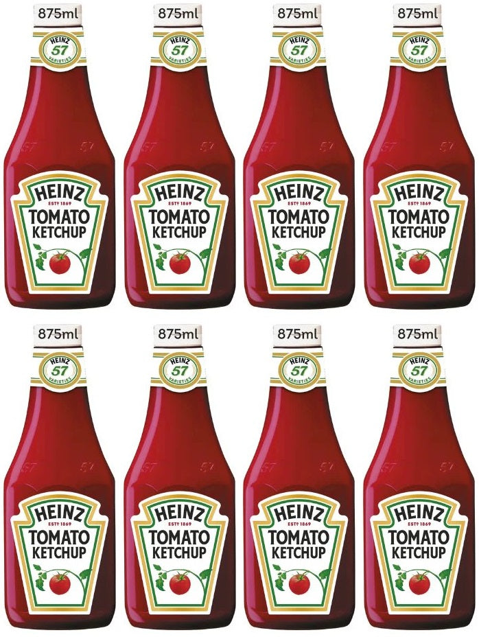 8 x Heinz Tomato Ketchup 1Kg - 1KG