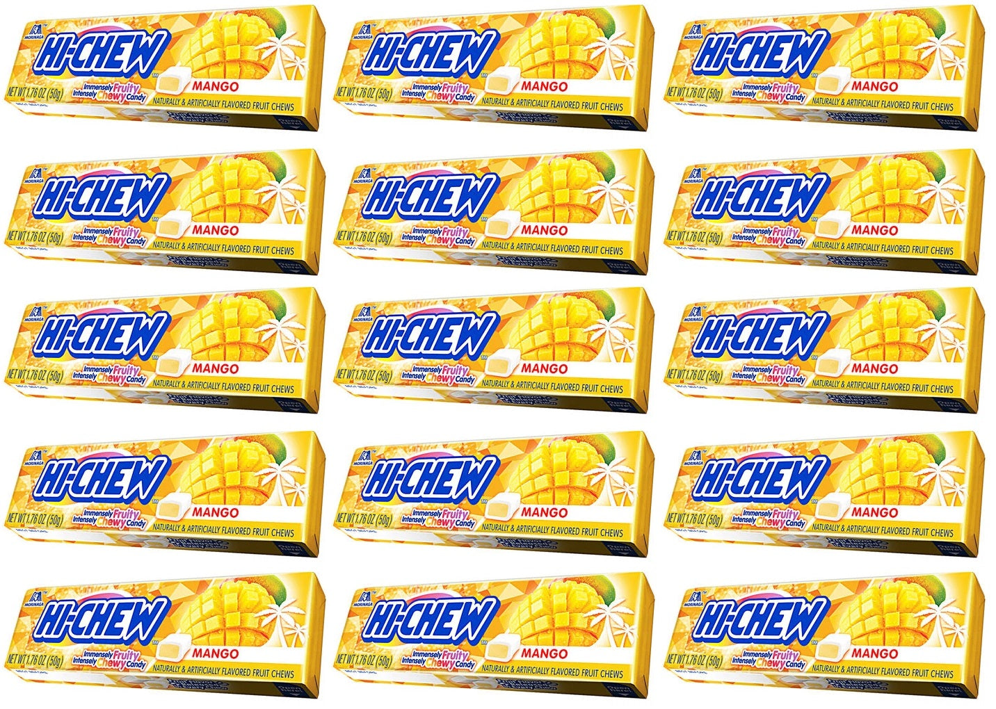 15 X Hi-Chew Mango - 50Gm
