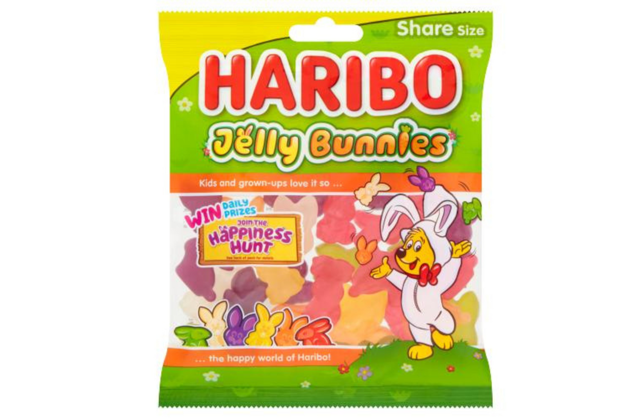 12 x Haribo Jelly Bunnies - 140GM