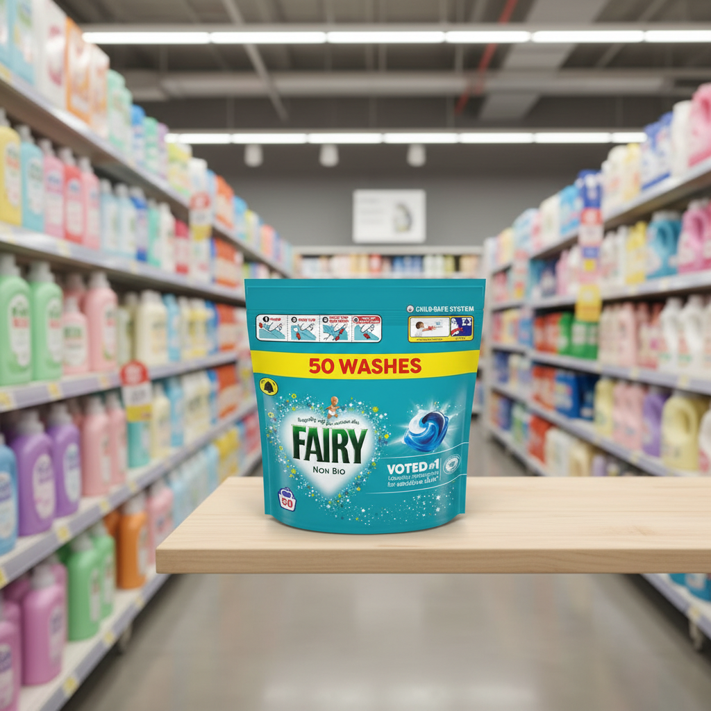 3 X Fairy Non Bio 4 In 1 Pods - 50 Pack