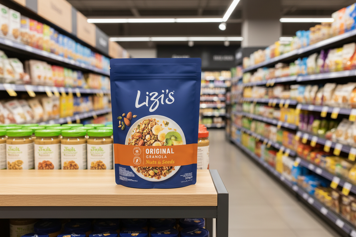 5 X Lizi'S Original Nuts & Seeds Granola - 500G