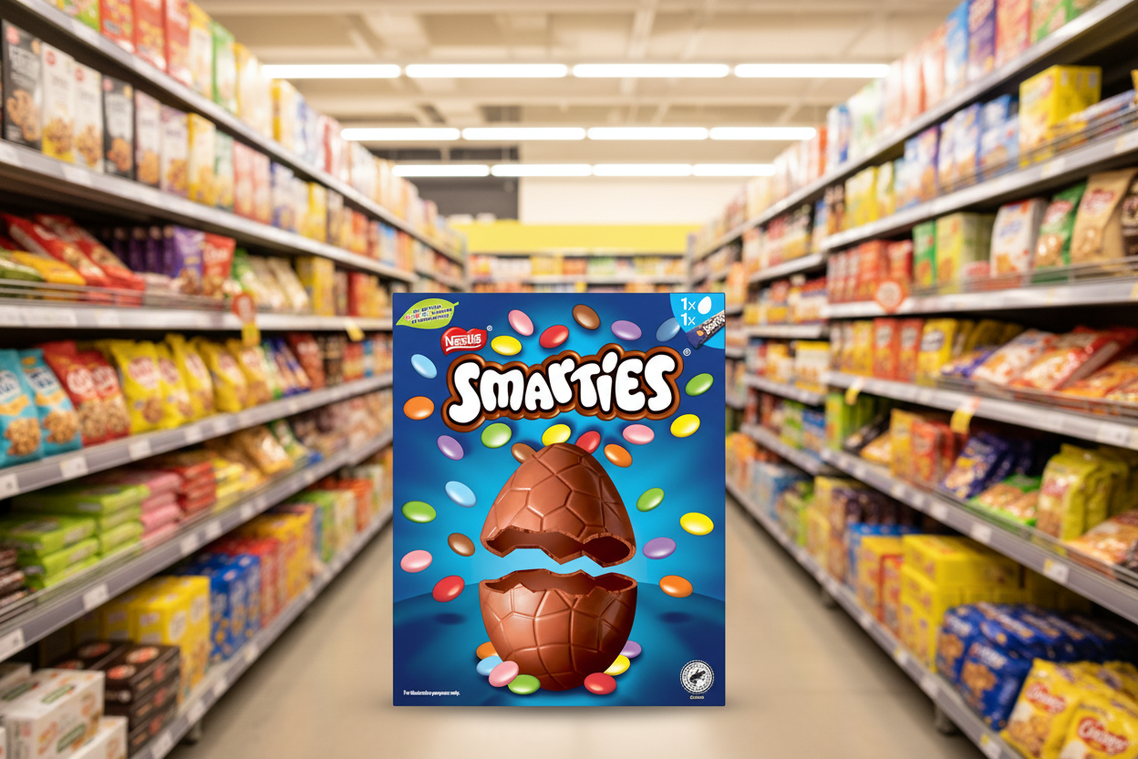 4 X Smarties Large Egg - 188Gm