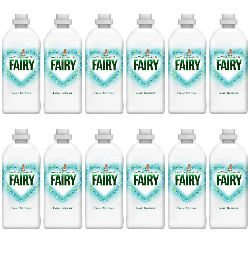 12 X Fairy Fabric Softener 29 Wash - 899Ml