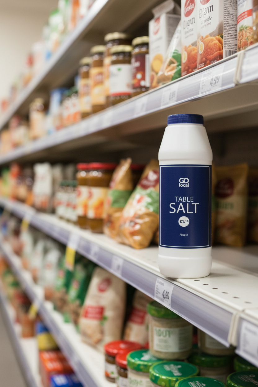 12 X Go Local Table Salt - 750G