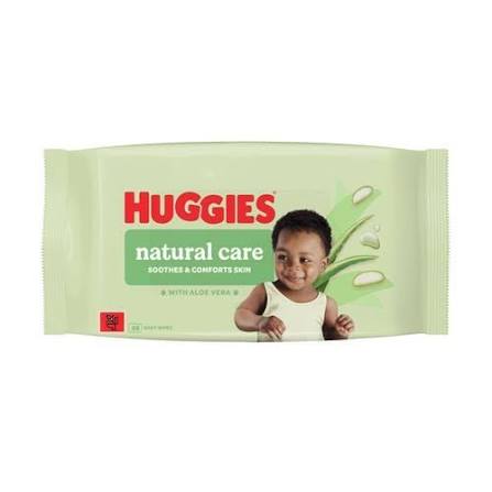 10 X Huggies Baby Wipes Natural - 48 Pack