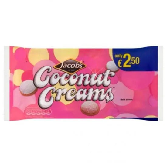 18 x Jacob's Coconut Creams 200G