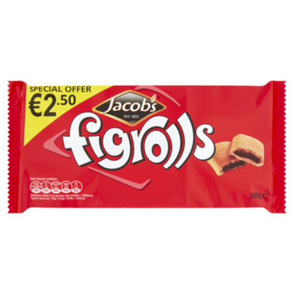 24 x Jacob's Figrolls 300G