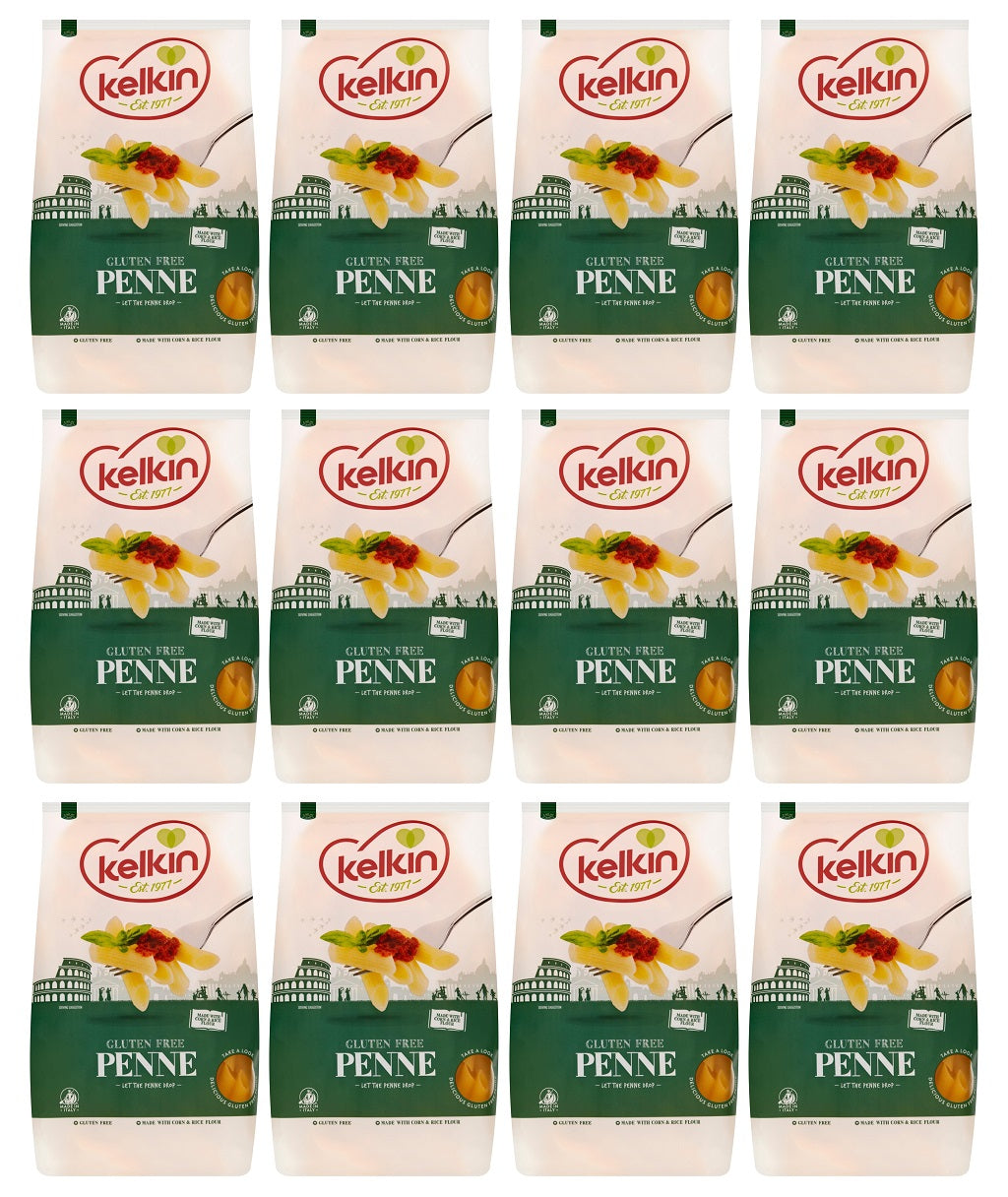 12 x Kelkin Gluten Free Penne 500G