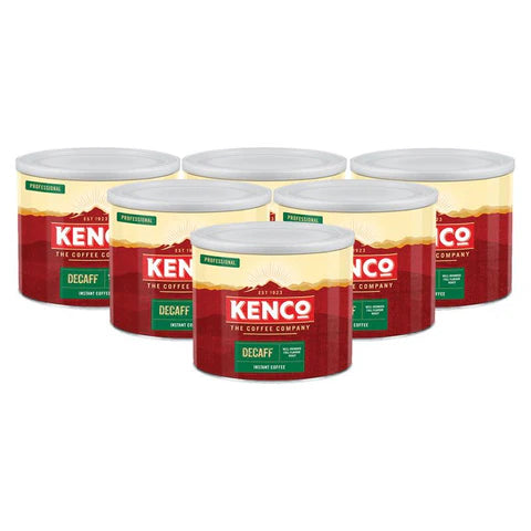 6 x Kenco Decaf Instant Coffee 500G