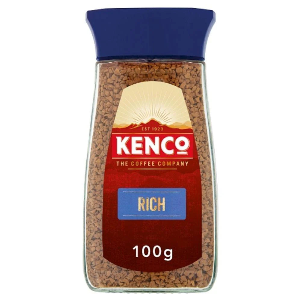 6 x Kenco Rich Instant Coffee Jar 100G